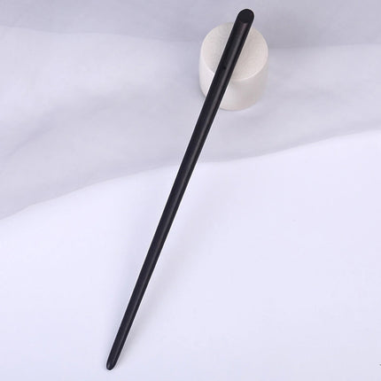 Ebony Wood Hairpins Handmade Purple Sandalwood Hair Stick for Women Fine Pattern Vintage Chinese Hair Pin Accessories