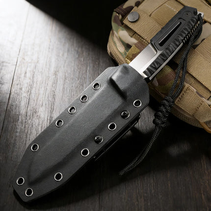 EXTREMA RATIO- Field Tactics K-sheathing Straight Knife Camping Adventure Emergency Knife Kitchen Slicing Knife Fruit Knife