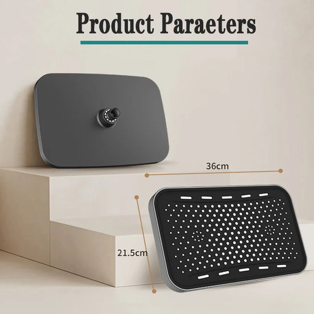 Large showerhead, pressurized showerhead, top spray, pressurized bathroom, rain shower, household shower, showerhead, shower