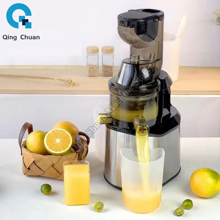Juicer Stainless Steel Juicer Commercial Large Caliber Slag Juice Separation Fresh Juice Home Ice Cream Fruit Juicer