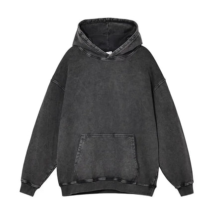 Raeg Heavyweight Vintage Washed Retro Hoodie Loose Oversize Women's Sweatshirt Street Style Clothing from Mainland China