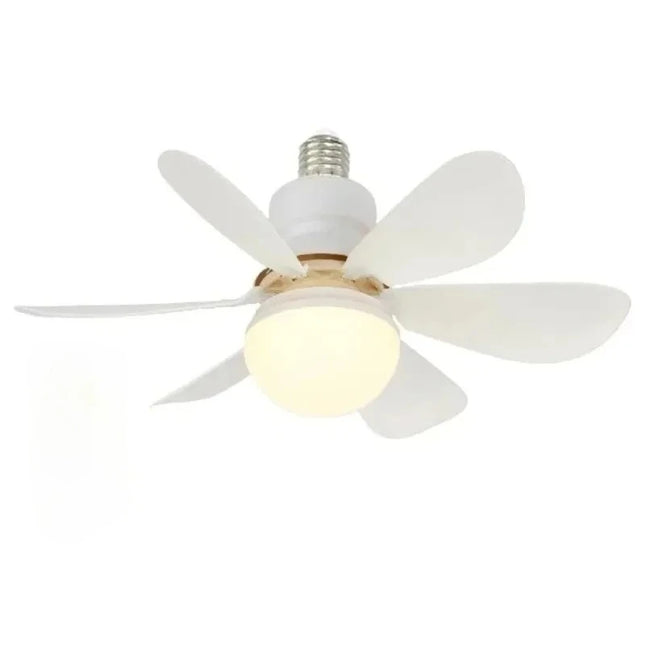 LED 30W Ceiling Fan Light E27 with Remote Control for Dimming Suitable for Living Room Study Household Use 85-265V 선풍기