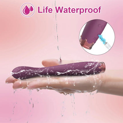 Beginner Vagina Vibrator for Women Clitoris Nipples Stimulator Clit G-Spot Vibrator Female Masturbator Sex Toy for Women