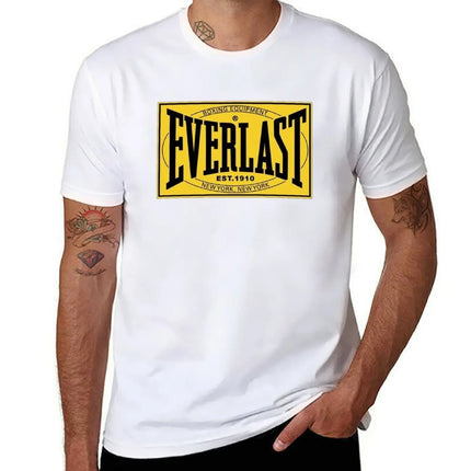 Everlast Vintage T-Shirt summer clothes animal prinfor boys tees sweat mens tall t shirts
