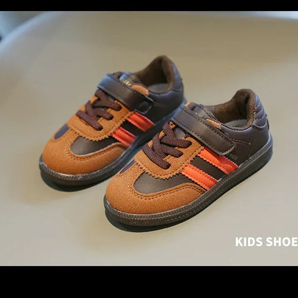 Children's Sneakers Boy Spring Autumn Causal Kid Running Walking Shoes Fashion Versatile Girls Tennis Shoes Soft Soled Hook Loop