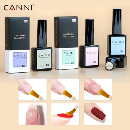 9ml CANNI Nail Gel Polish HEMA FREE TPO FREE French Nail Design Rubber Base Gel Builder Nail Gel In Bottle Semi Permanent Gel