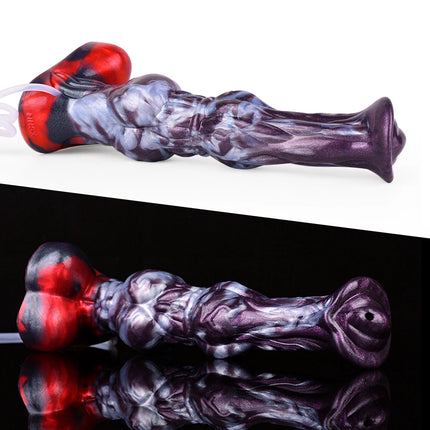 NNSX Huge Knot Squirting Horse Dildo Silicone Water Spray Anal Plug Anus Dilator Vagina Feamel Masturbator Penis for Woman