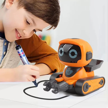 620-1A Intelligent Robot Model Building Block set Toy Kit with Sound - Effect Drawing Robot DIY Toys for Christmas Gifts