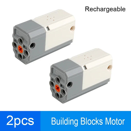MOC Lithium Battery Motor M Motor 8883 APP Control Bluetooth-Pair Rechargeable Block with Legoeds Building Blocks PF Car Train