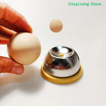 Egg Separator Piercing Tool Stainless Steel Needle Kitchen Gadgets Egg Piercer For Boiled Eggs Hole Puncher Prickers Separator