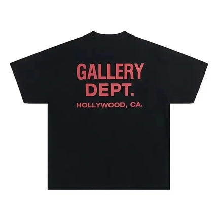 Vintage High Street T-Shirt Gallery Dept Printed Shirt Fashion Letter Print T-shirt Casual O-neck Tee Women Tee Summer Brand Top