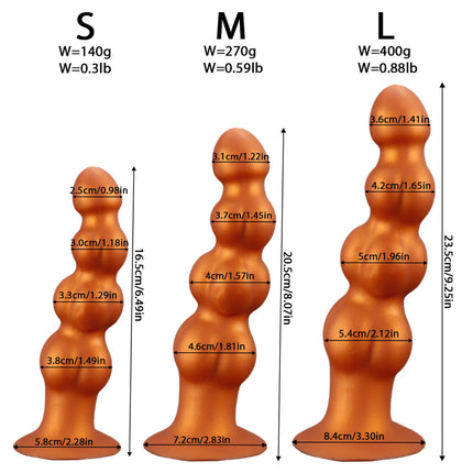 NEW Big Anal Plug Long Anal Beads Balls Dildo Training Kit Butt Plug Suction Cup Lesbian Gay Sex Toys for Women Men Buttplug 18+