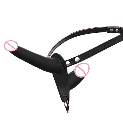 Remote Strap-On Vibrating Dildo Harness Vibrator with 10 Vibration Modes Wearable Harness Sex Toys for Female Couple Lesbians 18