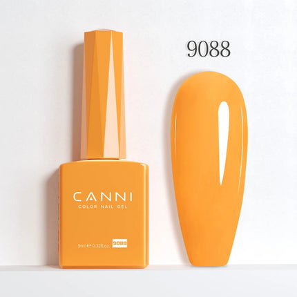 9ml CANNI Gel Nail Polish HEMA FREE TPO FREE Round Brush Gorgeous Color Soak Off UV LED Semi Permanent Gel Varnish Winter Nails