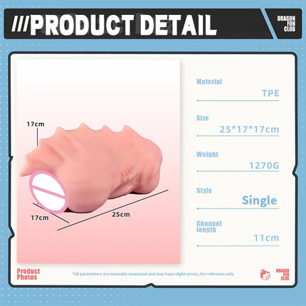Silicone Masturbator Cup Realistic Soft Elastic Pocket Pussy Strong Suction Reusable Adult Sex Toy for Men Gift