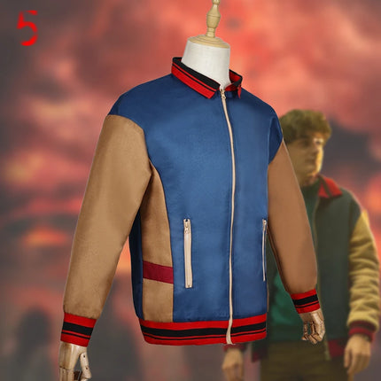 Movie Will Byers Cosplay Jacket Costume Stranger Roleplay Men Adult Coat Outwear for Halloween Carnival Party Dress