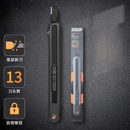 Mini Stretch Utility Tool Paper Cutters Carbon Steel Pocket Tool with Safety Lock Handicraft DIY Sharp Pocket Knife Tool