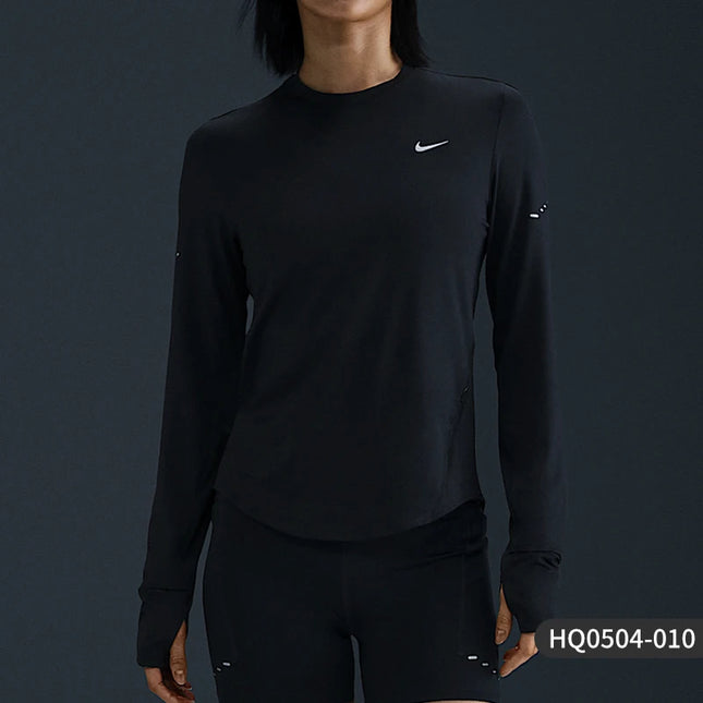 Nike Official Swift Dri-FIT Women's Running Fitness Long Sleeve T-Shirt HQ0504-010