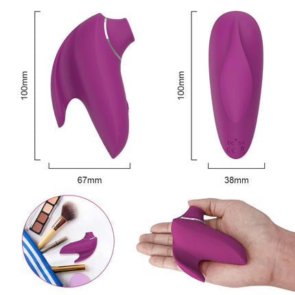 Clit Sucker Vagina Sucking Vibrator Clitoris Stimulator Blowjob Oral Nipple Licking Sex Toy for Women Masturbator Erotic Product