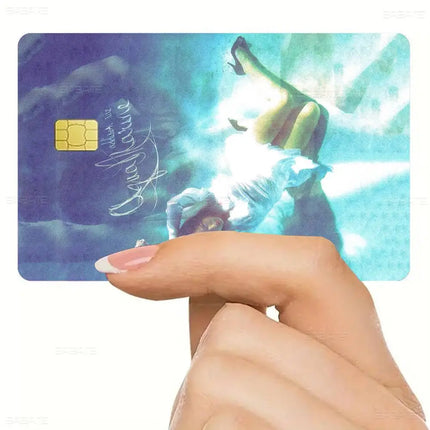 Trendy Pop Singer Addison Rae 'Diet Pepsi' New Muisc Album Anime Young Debit Card Sticker Film Case Front Tape Small Big Chip