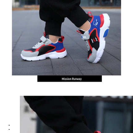 New Children's Leather Casual Shoes For Boy Girls Sneakers Breathable Kids School Walking Non-slip Sport Running Shoes Outdoor