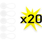 20pcs transparent