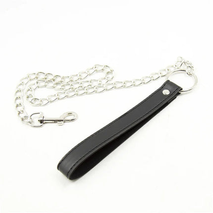 Metal Handcuffs Ankle Cuffs Neck Collar Locking Pin Circle Slave Restraint Cosplay Shackle Bondage BDSM Sex Toys for Men Women