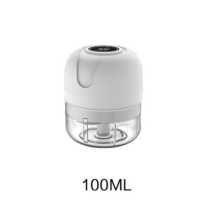 JJYY Electric Kitchen Food Chopper Mini Garlic Masher Crusher USB Portable Meat Grinder Vegetable Chopper for Kitchen Gadgets