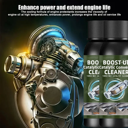Engine Anti-Wear Protector & Noise/Vibration Reducer - Nano Blue Smoke Repair Oil Additive for Cars, Engine Protection
