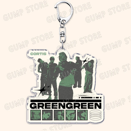 Hot New Kpop Boy Group Keychains for Women Accessories Bag Key Chain Martin James Juhoon Seonghyeon Keonho Gifts Friends Keyring