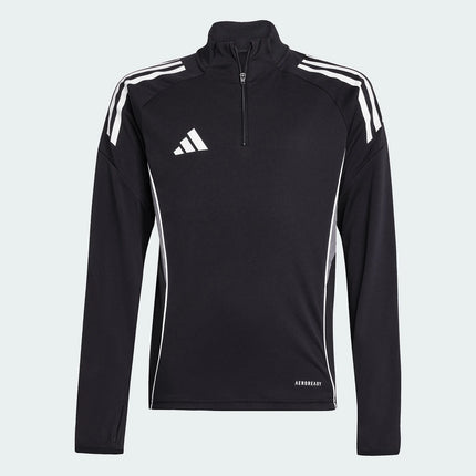 Adidas Authentic Soccer Boys' Semi-Zip Sport Slim Fit Sweatshirt IW0453