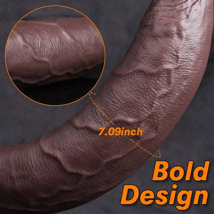 Huge Black Dildos Adult Sex Toys for Women Realistic Dildo Double Layered Liquid Silicone Thick Penis Woman Masturbation Penis