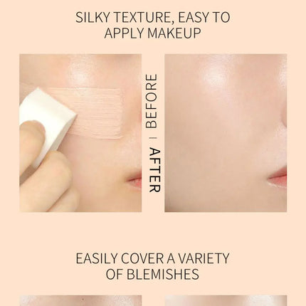 Liquid foundation - Oil-control & long-lasting matte finish, water-resistant, even out skin tone - Perfect natural Korean makeup