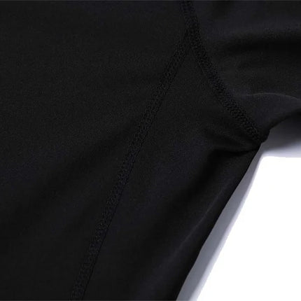 Spider Print Long Sleeve Compression Shirts for Men Gym Workout Rash Guard Undershirts Baselayers Athletic Quick Dry Tees Tops