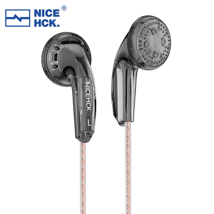 NiceHCK YD30 UV Varnish Surface 3.5mm HIFI Music Wired Earbud 15.4mm Dynamic HD Microphone Earphone for Gaming Meeting Vido EB2S