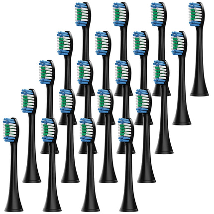 4/8/12/20x Compatible with Philips Sonicare Electric Toothbrush Snap-on Replacement Brush Heads, for 4100/1100/5300/6100/5900