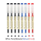 8pcs mixed pen / 0.35mm
