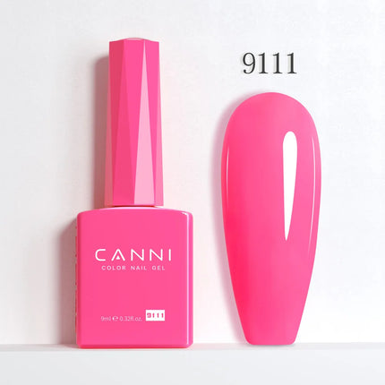 9ml CANNI Gel Nail Polish HEMA FREE TPO FREE Round Brush Gorgeous Color Soak Off UV LED Semi Permanent Gel Varnish Winter Nails