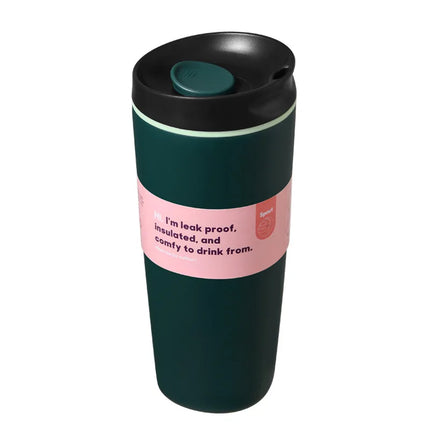 Simple Stainless Steel Vacuum Flasks Mug Insulated Coffee Cup Leakproof Lid Travel Silent Base Thermos Cups Thermal Water Bottle