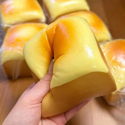 Realistic 3D Bread Squishy Toy Ultra Slow Rising Squeeze Fidget Toy Portable  Soft Stress Relief Sensory Toy for Adults