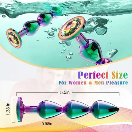 New Metal Anal Beads Balls Butt Plug Sex Toy for Women  Buttplug Dildo Sextoy Fun Toys Sext Analplug Sexy Adult Man
