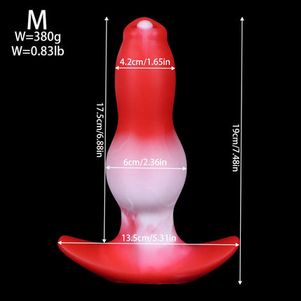 Wearable Anti Drop Butt Plug Huge Anal Plug Dilator Training Expansion Prostate Massage Big Anal Extender For Women Men Sex Toys