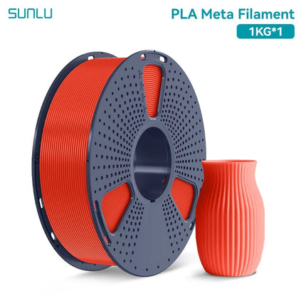 SUNLU 1KG PLA Meta 3D Printer Filament 1.75mm 1000g Spool (2.2lbs) Neatly Arranged No Knot Filament Fit Most FDM Printer