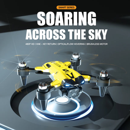 New M5 Drone Professional 8K Wide-Angle HD Triple Camera WiFi FPV Height Hold RC Aircraft Quadrotor Adults Children's Toys Gifts