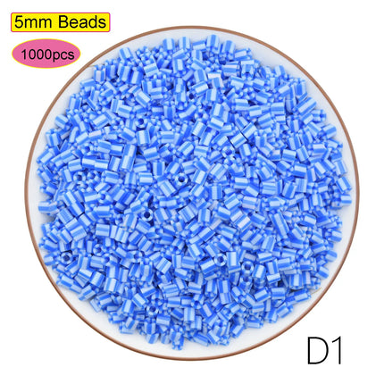 New Colors 1000pcs/pack 5mm Hama Beads Puzzle Education Toys Juguetes 3D Puzzles Jigsaw Puzzle Perler Beads Fuse Beads for Kids