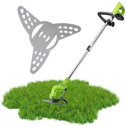 New Practical Grass String Trimmer Metal 3 Teeth Brushcutter Head Blades 5 Inches Lawnmower Parts Tool Accessories For Garden