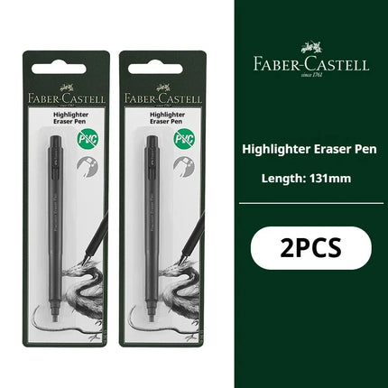 Faber-Castell Precision Tip Pen-Style Eraser Refillable Round 2.5mm Art Pencil Eraser Professional Drawing Rubbing Stationery
