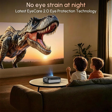 4K Projector 3200ANSI Netflix Certified Native 1080P Android 14 Auto Focus Auto Keystone WiFi6 BT5.4 Outdoor Home Theater HDR10