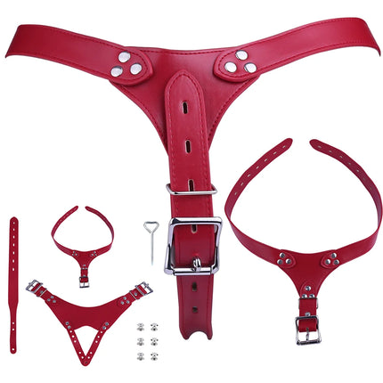 LEZEE Male Chastity Belt Underwear Harness Strap For Penis Cage Auxiliary Lock Belts Penis Bondage Band Underwear Sex Toys