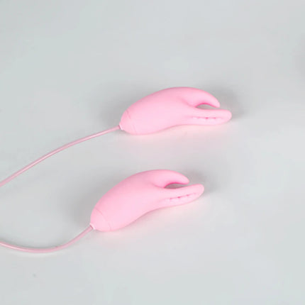 10 Frequency Nipple Clamps Clitoral Sex Toys for Women Couple Breast Massage Clip Nipple Vibrator Nipple Clitoral Stimulation